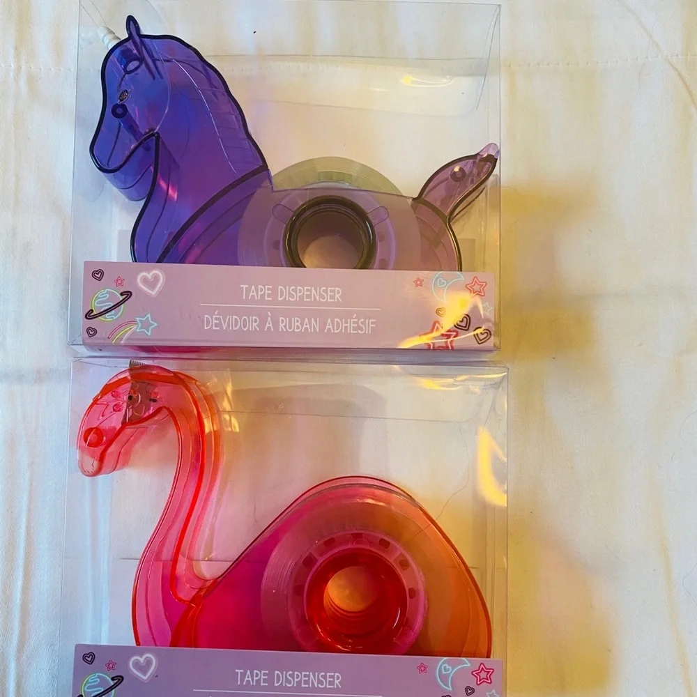 Tape dispensers Unicorn and Flamingo refillable!